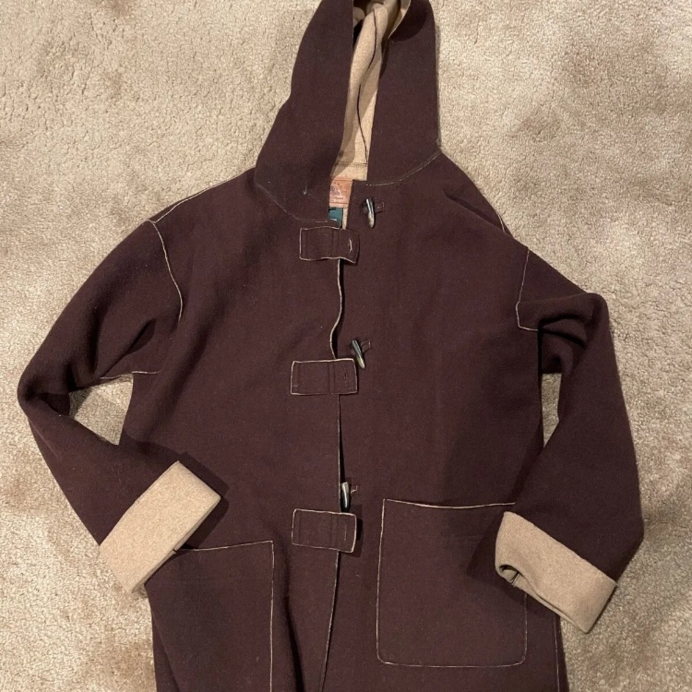 NWT Ralph Lauren brown wool coat jacket